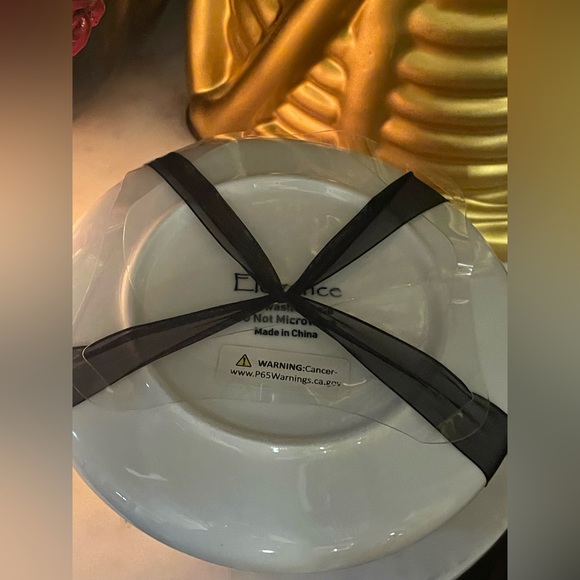 ELEGANCE Midnight Spell Chandelier Cup And Saucer Set 🖤🖤🖤 - Picture 5 of 7